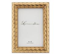 4x6 Burnished Gold Picture Frame - Thick Rope Design