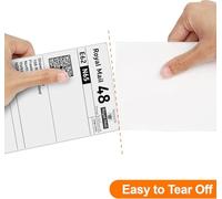 4x6 Direct Thermal Labels Roll 100mm x 150mm - 500 White Shipping Labels | Permanent Adhesive | Compatible with Zebra, Dymo 4XL, Rollo, Royal Mail, Ebay & Amazon (1)