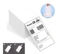 4X6" Fanfold Fits Munbyn Thermal Labels Label Printer, Fan-Fold Fanfold / 1000Pcs