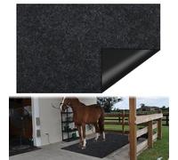 4x6 Ft Horse Stall Mat, Stable Mat for Horses Back Non-Slip Design Mat Backing Moisture Absorbent Easy to Clean for Horses Livestock Stables Barns Kennels Garages