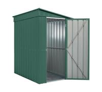 4x6 Globel Lean-to Metal Shed in Green
