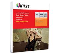 4x6 Hot Laminating Pouches 6x4 inches 400sheets - 150 Mircon 110x160mm for Seal 4x6 A6 Size