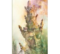 4x6" Inch Mini Pocket Sized Sketchbook Loose Watercolor Fine Art Buddha Painting Cover: Small Easy to Carry Notebook for Creative Writing | Tiny Paper ... Sized Journal with Blank Pages for Sketching
