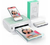 4x6 Photo Printer with 54 Sheets, Dye-Sublimation, Wi-Fi for Phone/PC, iPad