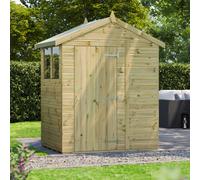 Power 4x6 Premium Apex Garden Shed