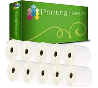 4x6 Thermal Labels,100mm x 150mm,White Permanent Adhesive Shipping & Mailing Labels Rolls Compatible with Thermal Transfer & Direct Printers(500/Roll 10 Rolls)