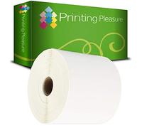 4x6 Thermal Labels,100mm x 150mm,White Permanent Adhesive Shipping & Mailing Labels Rolls Compatible with Thermal Transfer & Direct Printers(500/Roll 1Roll)