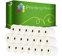 4x6 Thermal Labels,100mm x 150mm,White Permanent Adhesive Shipping & Mailing Labels Rolls Compatible with Thermal Transfer & Direct Printers(500/Roll 20 Rolls)
