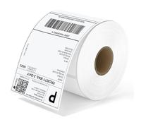 4x6 Thermal Shipping Labels - 500 Labels/Roll - Direct Thermal Printer Labels - Compatible with Zebra, Rollo, Munbyn, Dymo 4XL - Strong Adhesive, BPA Free - 1, 4 & 8 Rolls (1)