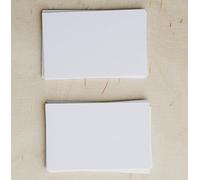 4x6" White Cards Blank (Set of 100) - Thick, Heavy Card Stock for Invitations, Greeting, Note, Thank You, Index Cards - Plain for Writing, Stamping, Printing, Art.