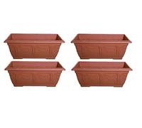 Whitefurze 60cm Venetian Window Box Terracotta