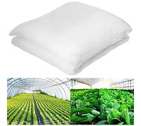 4x6m Insect Netting,Garden Netting Fine Mesh, Vegetable Protection Netting,Reusable,Grow Tunnel Netting for Flowers and Fruits,White