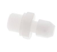 4x6mm & G3/8'' PVDF Straight Hose Fitting with Male Threads 10bar/145psi