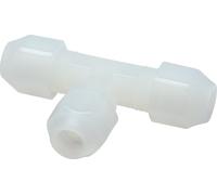 4x6mm PVDF T-Shape Hose Fitting 10bar/145psi