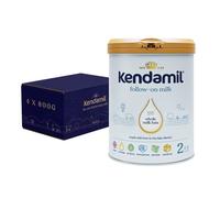(4x800g) Kendamil Follow-On Milk 4-Pack, Stage 2, 6-12 Months - British Made, Whole Milk Formula - Vegetarian, No Palm Oil, No GMOs - with Omega 3 DHA, Omega 6 ARA and Prebiotics