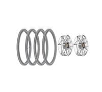 4XFB 6Pieces Replacement Sealing Rings and Base Gear Juicing Machine Component Suitable for 600W 900W Juicers and Mixer