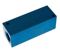 4xG 3/4'' Aluminium Distributor Block One-sided 16 Bar