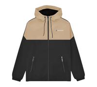 (4XL, Black/Cashew) Lambretta Mens SS26 Contrast Panel Jacket