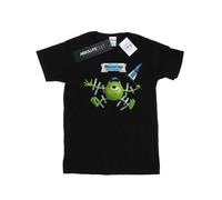 (4XL, Black) Disney Mens Monsters University Taped Mike T-Shirt
