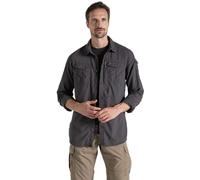 (4XL, Black Pepper) Craghoppers Mens Adventure III Nosilife Long-Sleeved Shirt