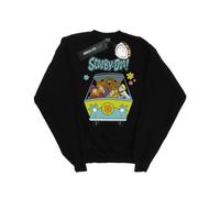 (4XL, Black) Scooby Doo Mens Mystery Machine Group Sweatshirt