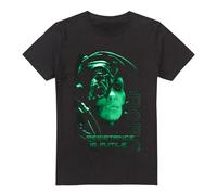 (4XL, Black) Star Trek Mens Resistance is Futile T-Shirt