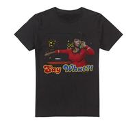 (4XL, Black) Star Trek Mens Say What T-Shirt