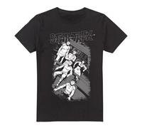 (4XL, Black) Star Trek Mens Tilted Bridge Retro T-Shirt