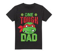 (4XL, Black) Teenage Mutant Ninja Turtles Mens One Tough Dad Fathers Day T-Shirt