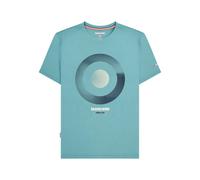 (4XL, Cameo Blue) Lambretta Mens Target Shade T-Shirt