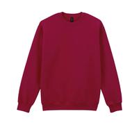 (4XL, Cherry Red) Gildan Unisex Adult Hammer Maxweight Crew Neck Sweatshirt
