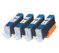 4XL Cyan blueCompatible Canon Ink cartridges Non OEM CLI-571 XL - Suitable for Canon Pixima Printers
