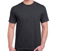 (4XL, Dark Heather) Gildan Mens Ultra Cotton T-Shirt