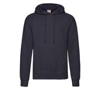 Fruit of the Loom Men's Classic Hooded Sweatshirt in Mid Navy | Size: 4XL Fruit Of The Loom Mid Navy 4XL