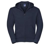 Russell Athletic Mens Authentic Full Zip Hoodie (French Navy) - Size 4XL