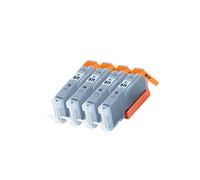 4XL Grey Non oem CLI-571XL Ink Cartridges compatible with Canon Pixma MG7750 MG7751 MG7752 MG7753 TS8050 TS8051 TS8052 TS8053 TS9050 TS9055 - Grey,