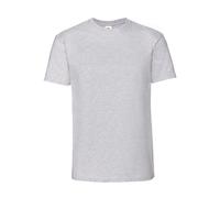 Fruit of the Loom Mens Iconic 195 Premium Ringspun Cotton T- BC5682
