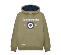 (4XL, Khaki Green) Lambretta Mens AW24 Target Hoodie