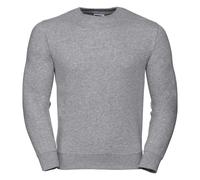Russell Athletic Mens Authentic Sweatshirt (Slimmer Cut) (Light Oxford) - Grey - Size 4XL