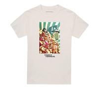 (4XL, Natural) Transformers Unisex Adult Autobots Assemble T-Shirt