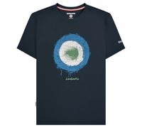 (4XL, Navy) Lambretta Mens Spray Logo T-Shirt