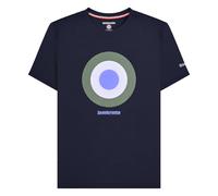 (4XL, Navy) Lambretta Mens SS24 Target T-Shirt