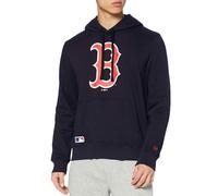 (4XL, Navy) New Era Boston Red Sox MLB Team Pullover Hoody Sweatshirt Hoodie - Navy