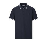(4XL, Navy) Slazenger Mens Contrast Tipped Polo Shirt