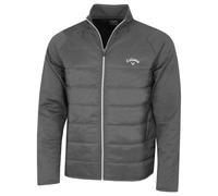 (4XL, Quiet Shade) Callaway Golf Mens 2022 Wind Resistant Puffer Full Zip Padded Jacket