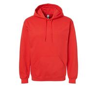 (4XL, Red) Gildan Unisex Adult Softstyle Fleece Midweight Hoodie