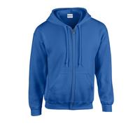 (4XL, Royal Blue) Gildan Mens Heavy Blend Full Zip Hoodie