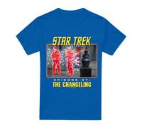 (4XL, Royal Blue) Star Trek Mens The Changeling T-Shirt