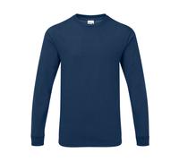 (4XL, Sport Dark Navy) Gildan Mens Long Sleeve Hammer Shirt