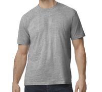 (4XL, Sports Grey) Gildan Mens Midweight Soft Touch T-Shirt